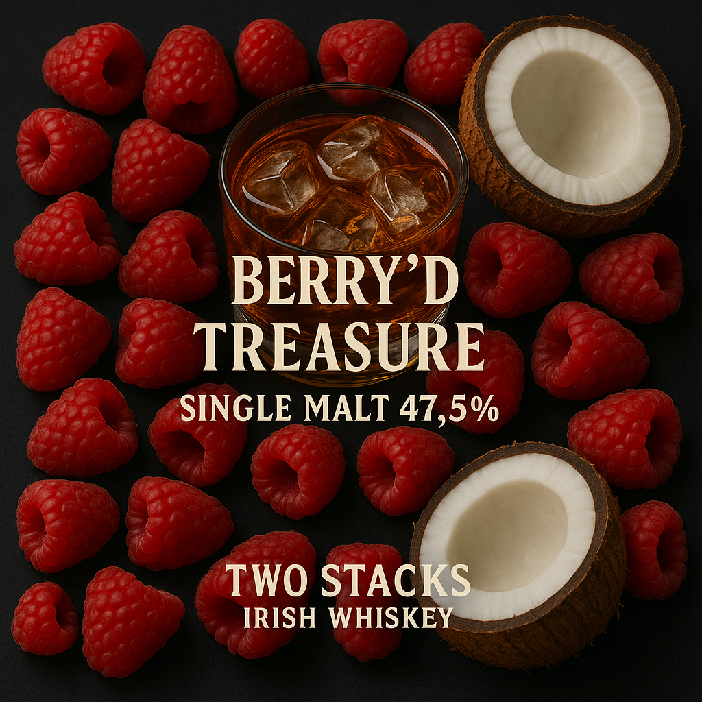 Berry'd Treasure - Single Malt - 47.5% - 700ml + 100ml