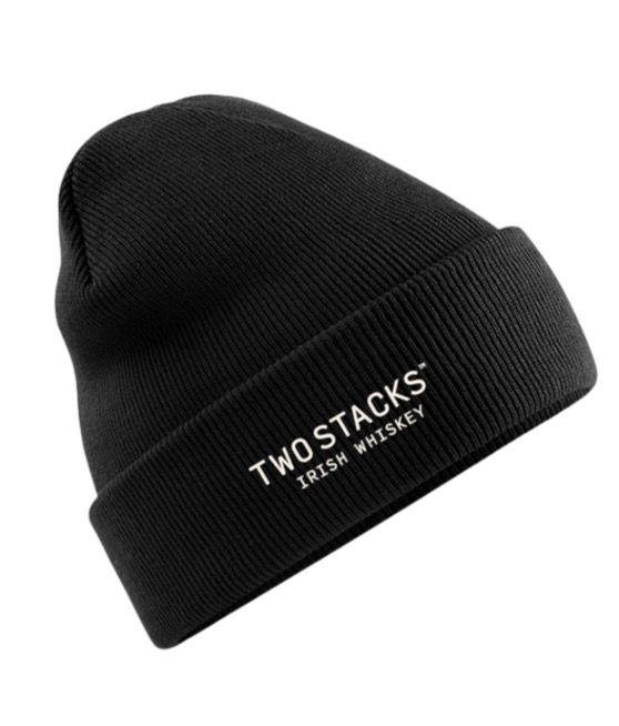 Two Stacks Authentic Irish Black Beanie – Limited Edition