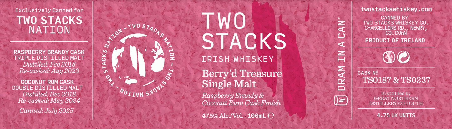 Berry'd Treasure - Single Malt - 47.5% - 700ml