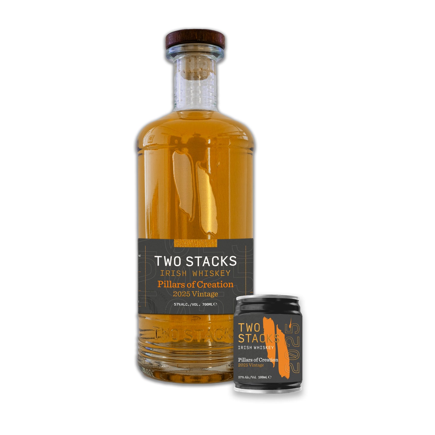 Pillars of Creation 2025 - 1 x 700ml bottle + 1 x 100ml can - 57% ABV