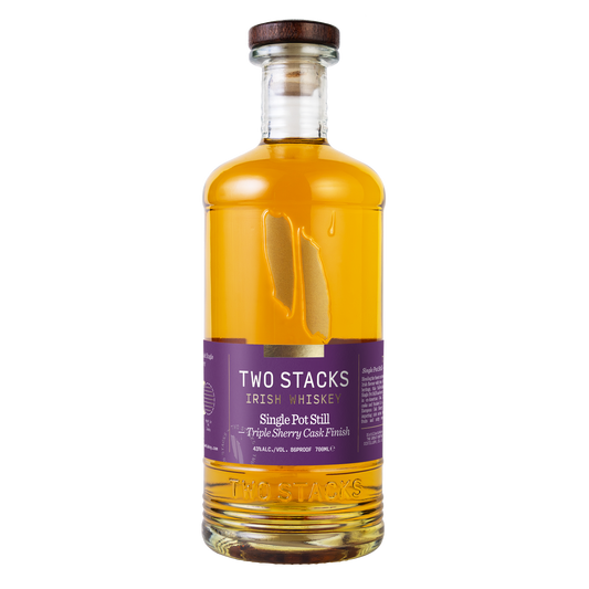 Two Stacks Triple Sherry Cask Single Pot Still 700ml – 43% VOL.