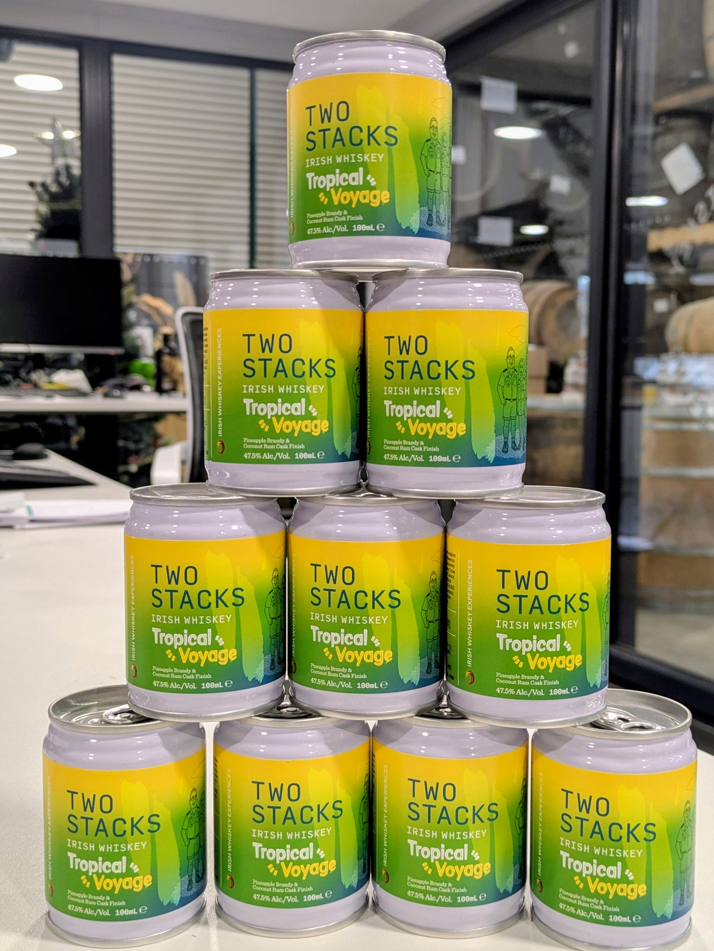 Irish Whiskey Cruise Can Bundle 47.5% 10x100ml