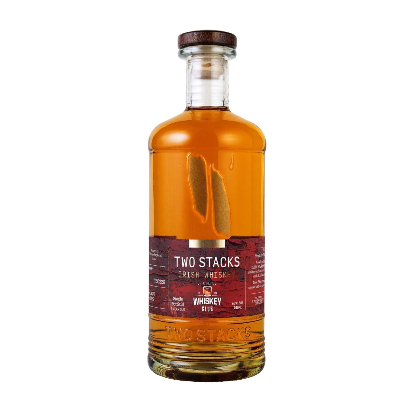 Dublin Whiskey Club - Single Pot Still - ABV 58% (2 BOTTLE BUNDLE)