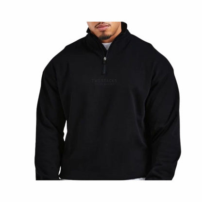 Two Stacks 1/4 Zip Sweatshirt