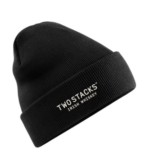 Two Stacks Authentic Irish Black Beanie – Limited Edition