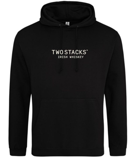 Two Stacks Premium Black Hoodie - Limited Edition