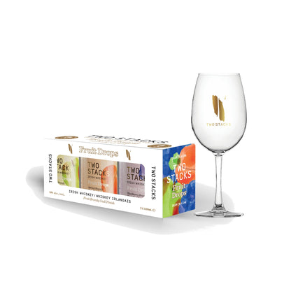 NEW: Two Stacks Fruit Drops Taste-At-Home Experience with Branded Glass
